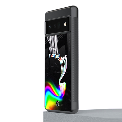 hopeless back phone cover | glass case for google pixel 6 pro