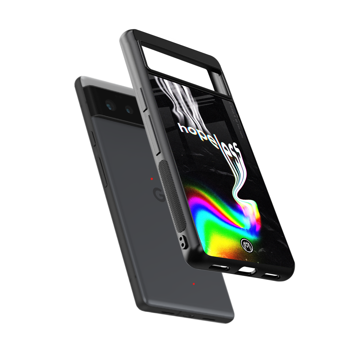 hopeless back phone cover | glass case for google pixel 6