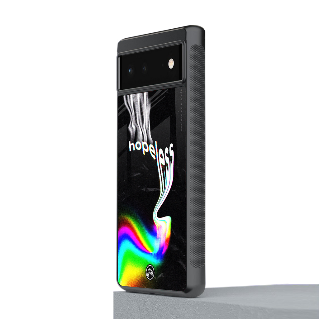 hopeless back phone cover | glass case for Google Pixel 6A