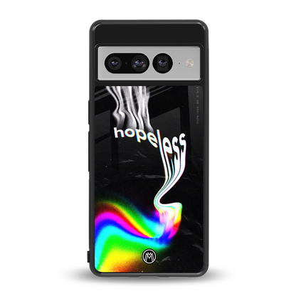 hopeless back phone cover | glass case for google pixel 7 pro