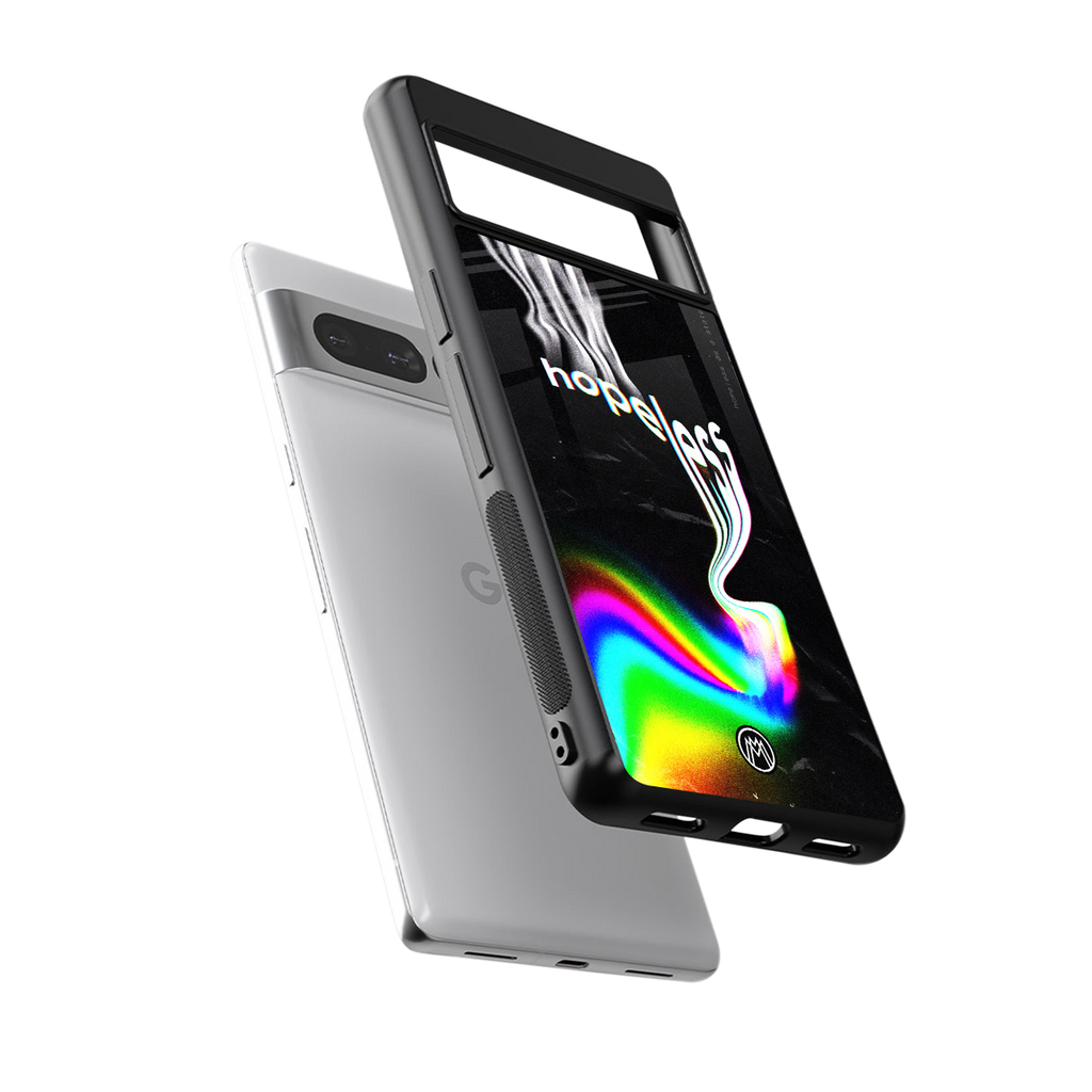 hopeless back phone cover | glass case for google pixel 7 pro
