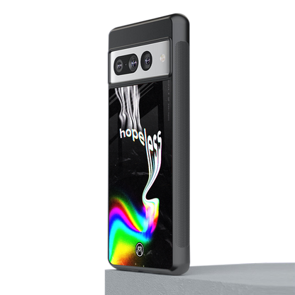 hopeless back phone cover | glass case for google pixel 7 pro