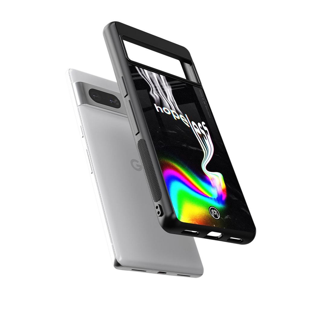 hopeless back phone cover | glass case for Google Pixel 7A