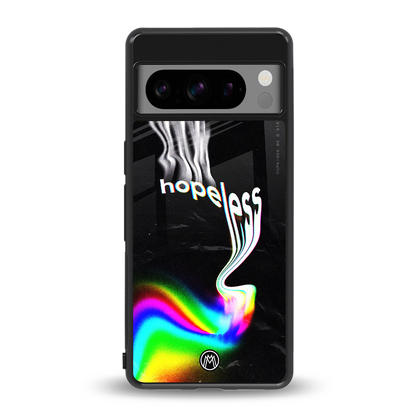 hopeless back phone cover | glass case for google pixel 8 pro