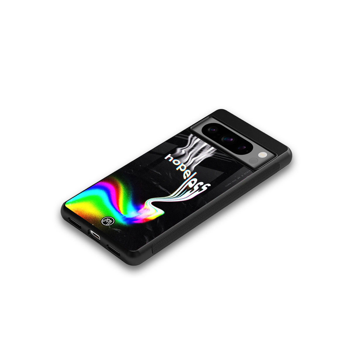 hopeless back phone cover | glass case for google pixel 8 pro