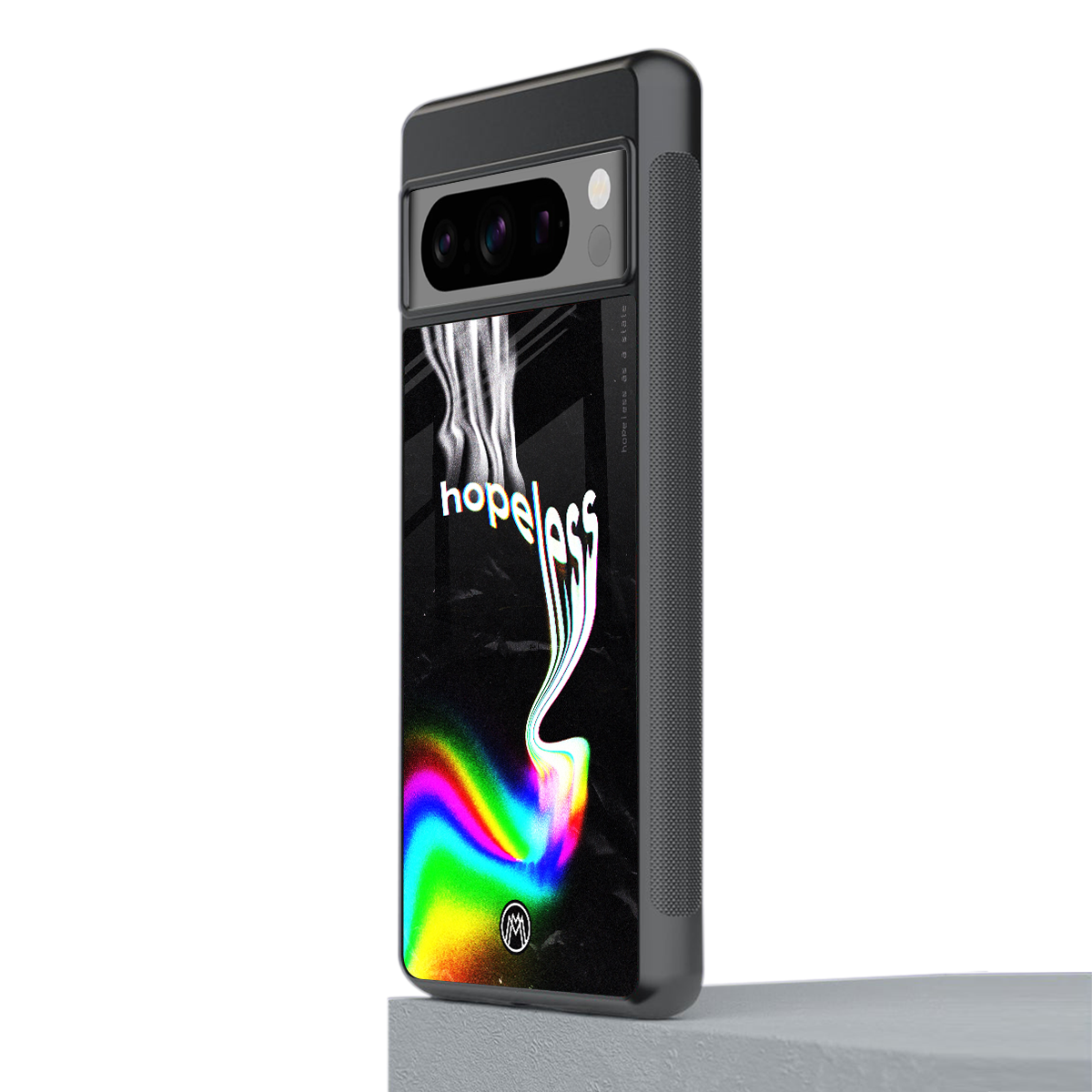 hopeless back phone cover | glass case for google pixel 8 pro