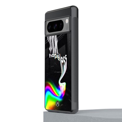 hopeless back phone cover | glass case for google pixel 8 pro