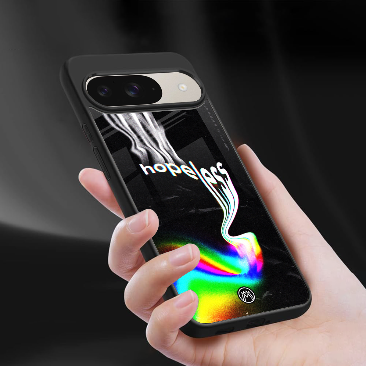 hopeless back phone cover | glass case for google pixel 9