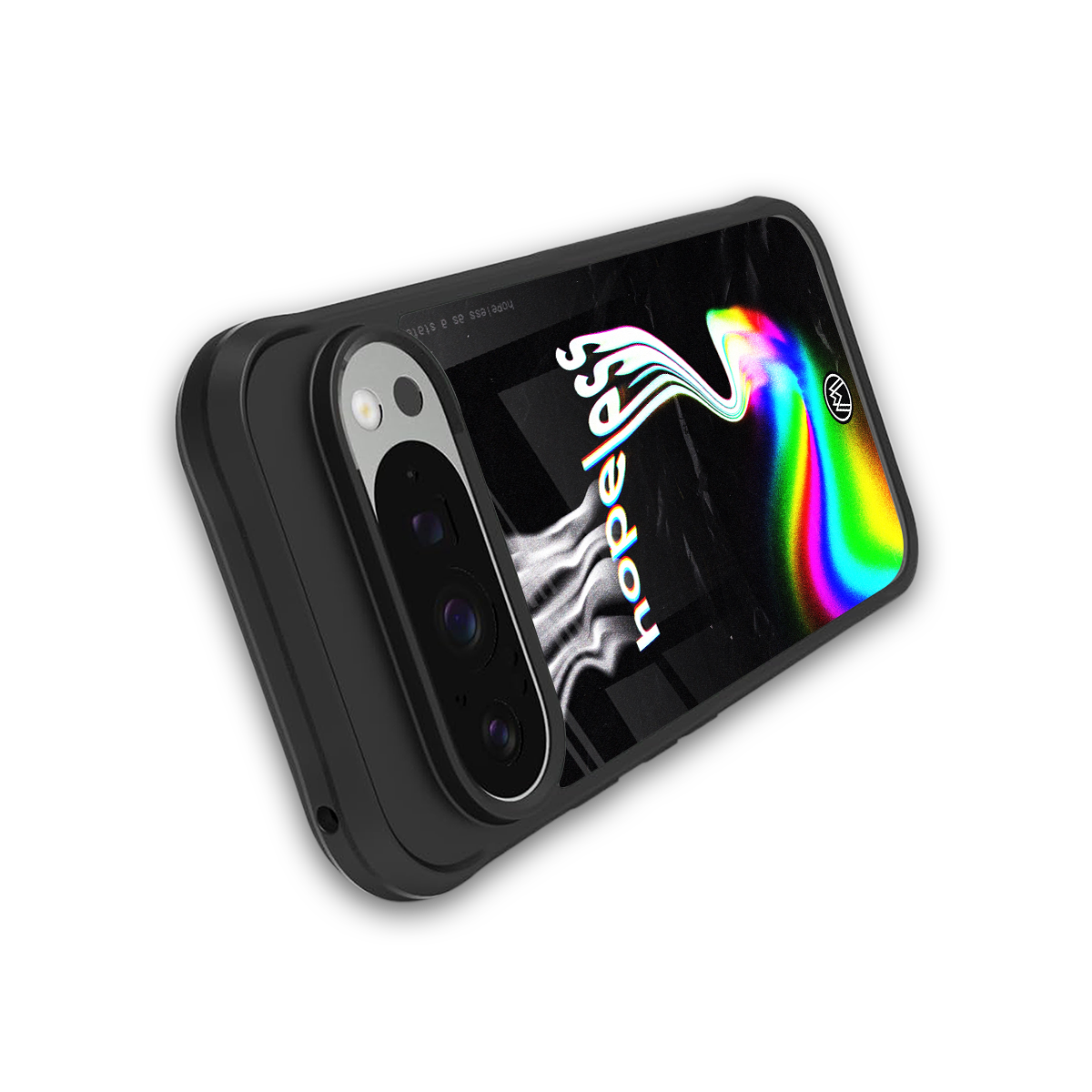 hopeless back phone cover | glass case for google pixel 9 pro