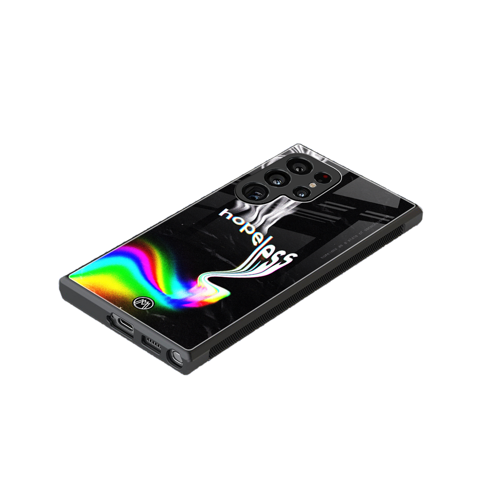 hopeless back phone cover | glass case for samsung galaxy s23 ultra