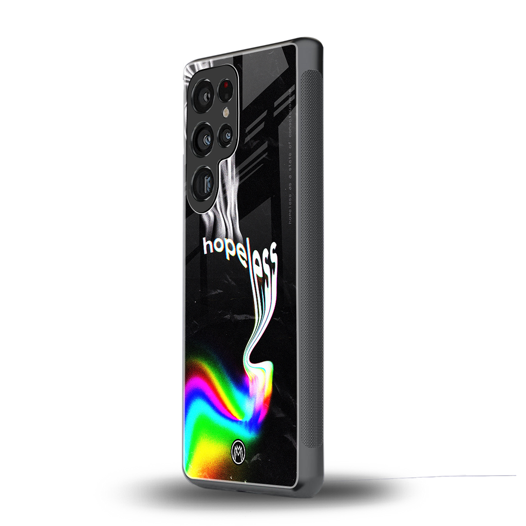 hopeless back phone cover | glass case for samsung galaxy s25 ultra