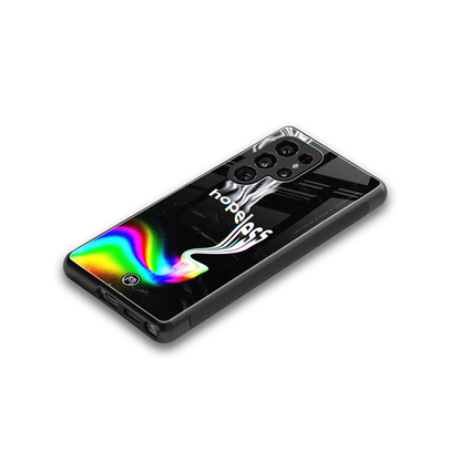 hopeless back phone cover | glass case for samsung galaxy s25 ultra