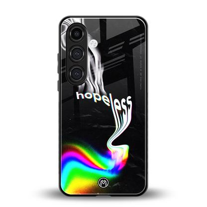 hopeless back phone cover | glass case for samsung galaxy s23 plus