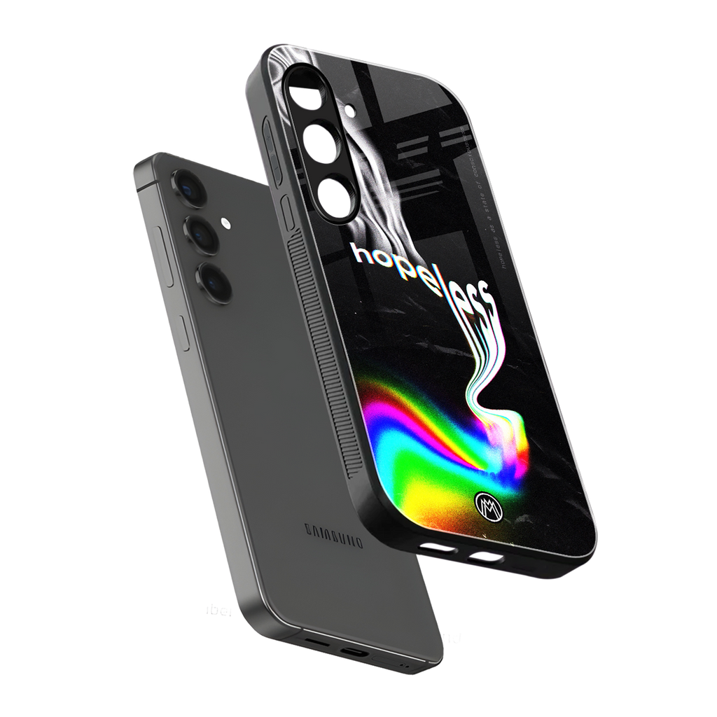 hopeless back phone cover | glass case for samsung galaxy s24