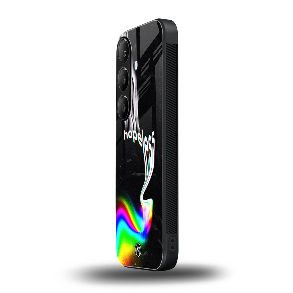 hopeless back phone cover | glass case for samsung galaxy s24