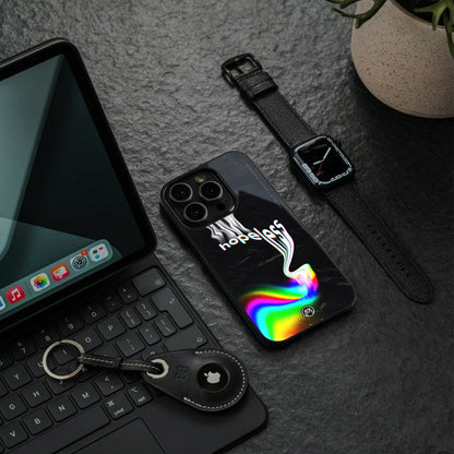 hopeless back phone cover | glass case for iphone 16 pro max