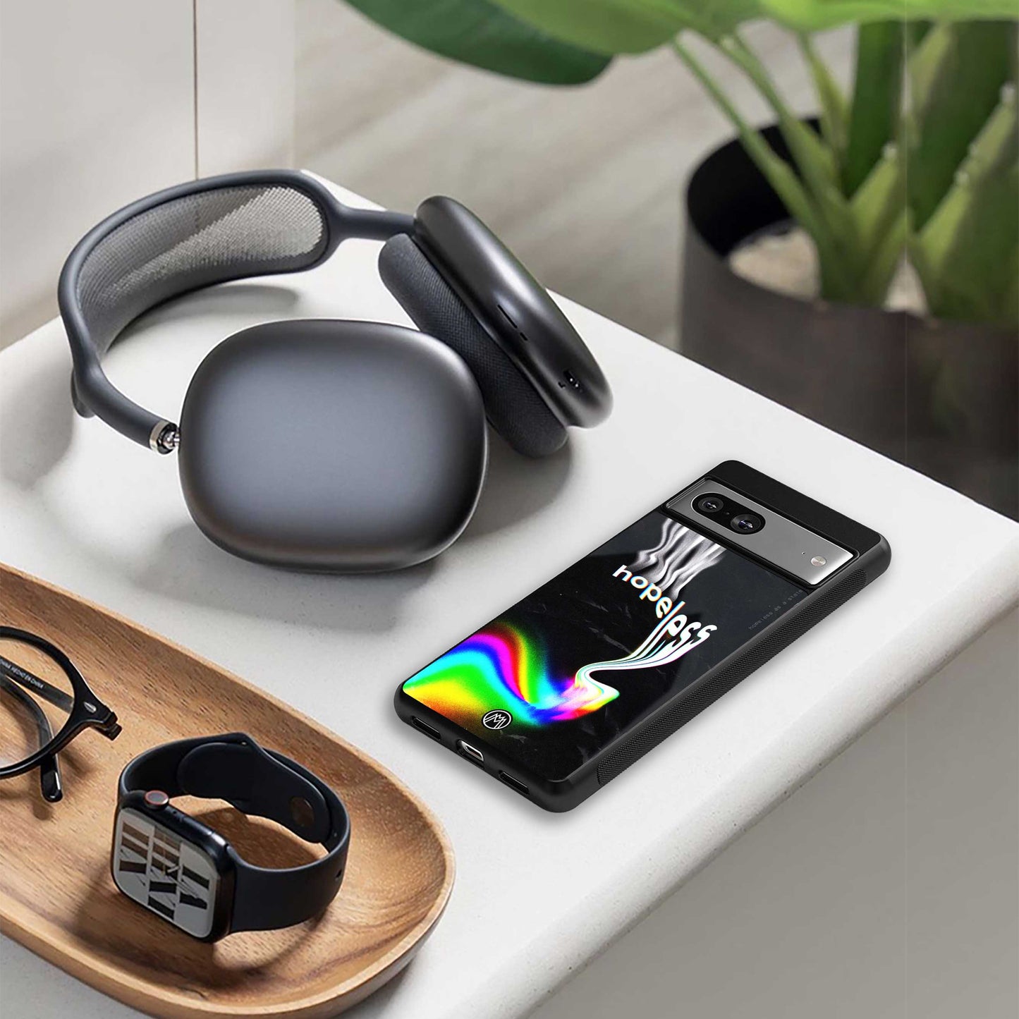 hopeless back phone cover | glass case for nothing phone 2