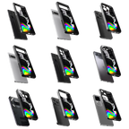 Durable Glass Back Mobile Case for iPhone, Samsung, OnePlus, Google Pixel, Redmi, Vivo, Oppo