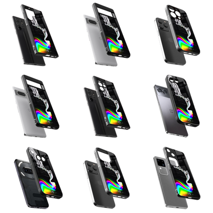 Durable Glass Back Mobile Case for iPhone, Samsung, OnePlus, Google Pixel, Redmi, Vivo, Oppo