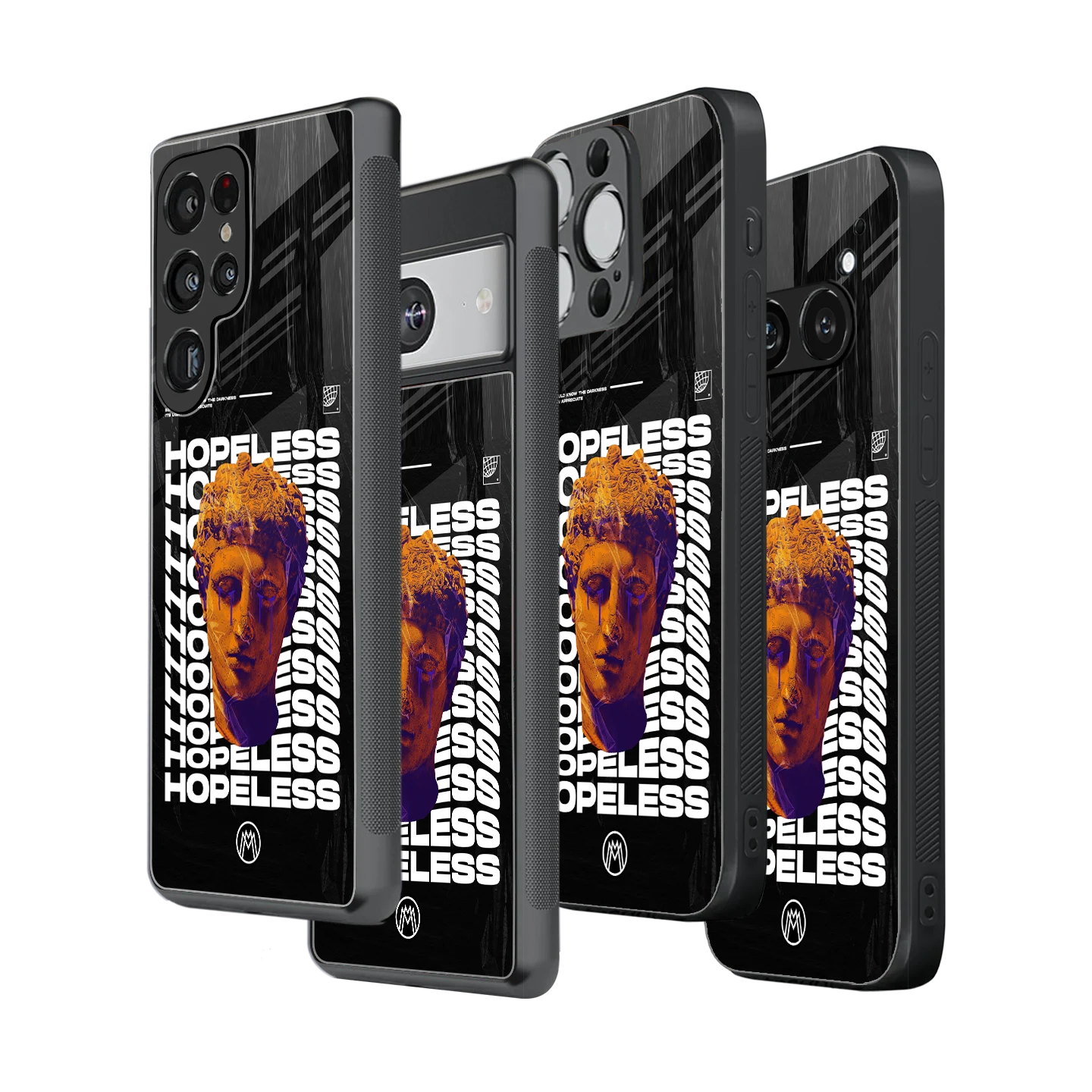 Stylish Glass Back Case for All Smartphones – iPhone, Samsung, OnePlus, Pixel, Redmi, Oppo, Vivo, Motorola