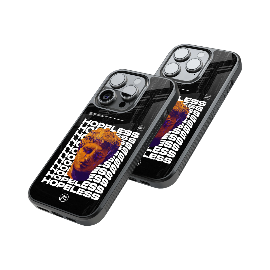 Protective Glass Back Phone Case Compatible with iPhone, Samsung, OnePlus, Pixel & More