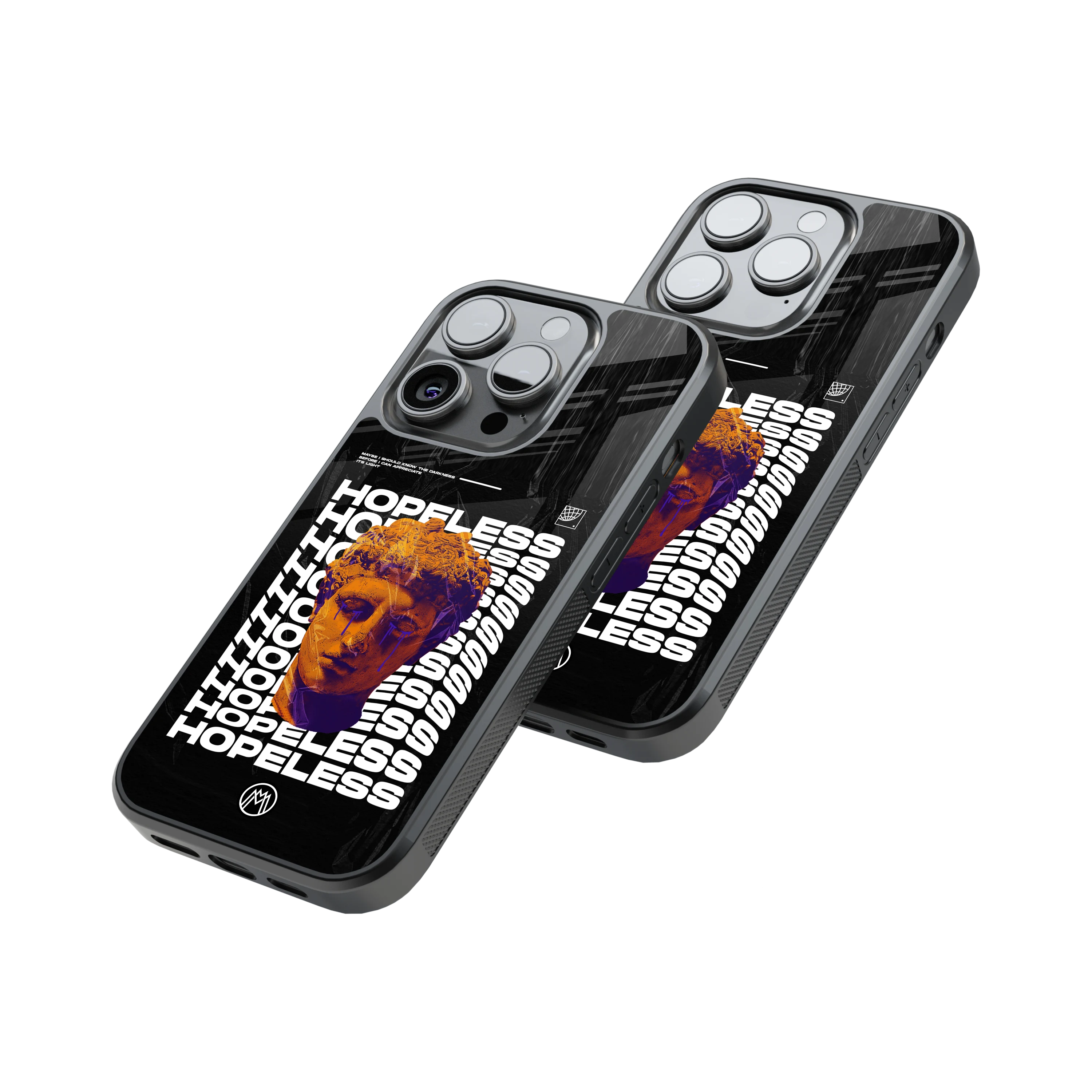 Protective Glass Back Phone Case Compatible with iPhone, Samsung, OnePlus, Pixel & More