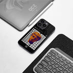 hopeless greek back phone cover | glass case for iphone 16 pro max