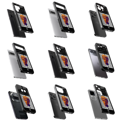 Durable Glass Back Mobile Case for iPhone, Samsung, OnePlus, Google Pixel, Redmi, Vivo, Oppo