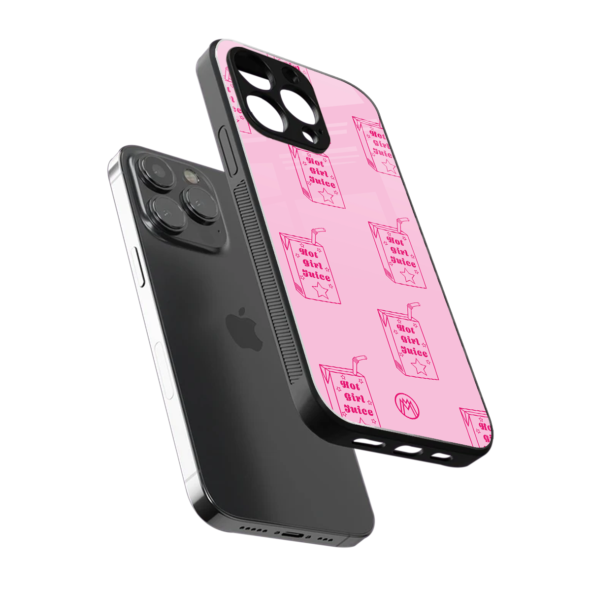 hot girl juice back phone cover | glass case for iphone 13 pro