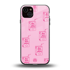hot girl juice back phone cover | glass case for iphone 14 plus