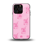 hot girl juice back phone cover | glass case for iphone 14 pro