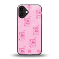 hot girl juice back phone cover | glass case for iphone 16 plus