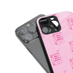 hot girl juice back phone cover | glass case for iphone 16 plus
