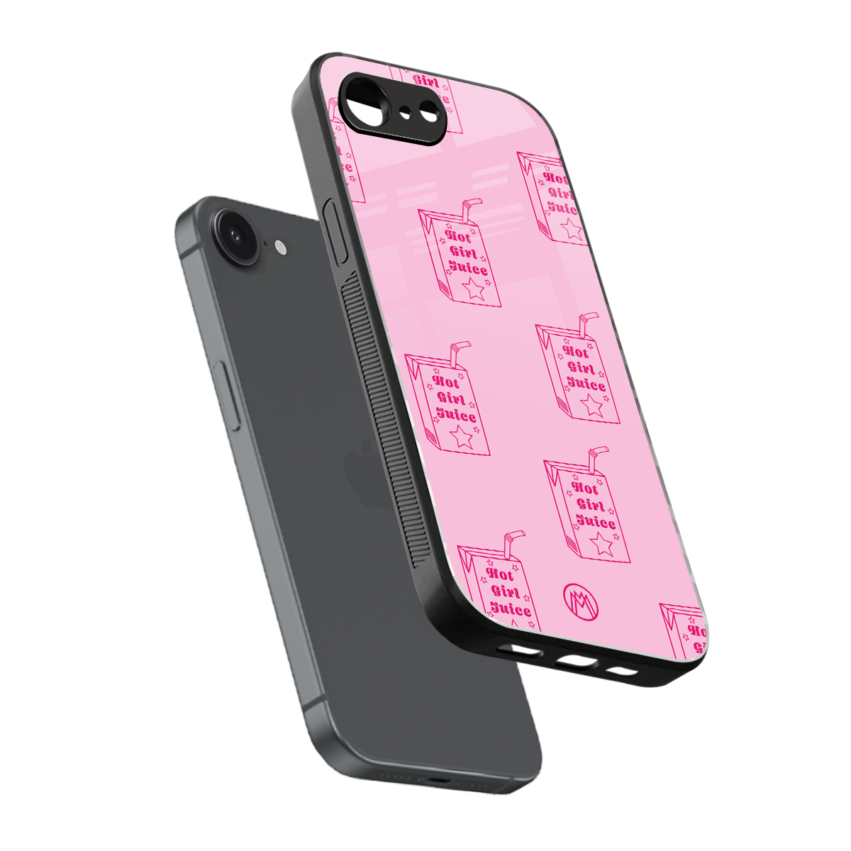hot girl juice back phone cover | glass case for iphone 16e