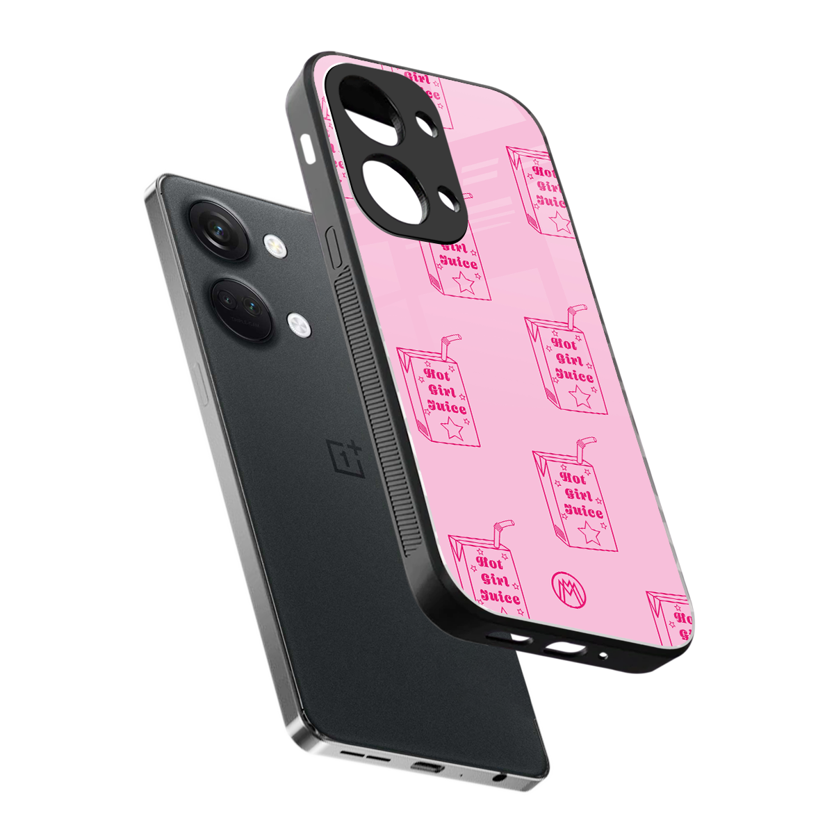 hot girl juice back phone cover | glass case for oneplus nord 3