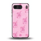 hot girl juice back phone cover | glass case for oneplus nord 4