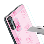 hot girl juice back phone cover | glass case for oneplus nord ce 4 lite
