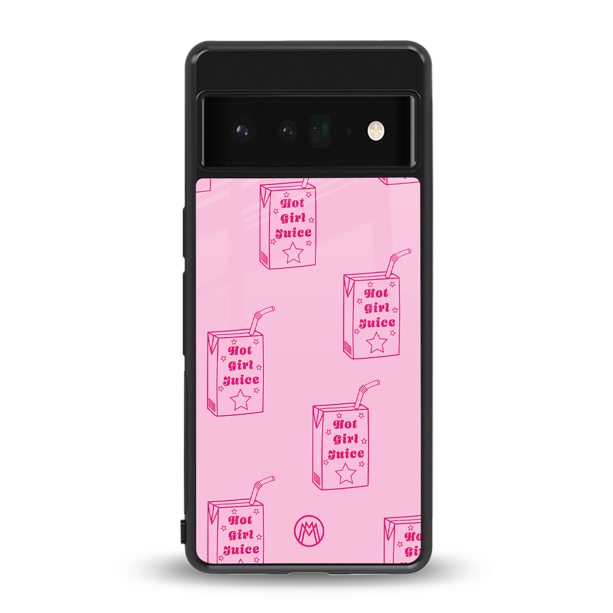hot girl juice back phone cover | glass case for google pixel 6 pro