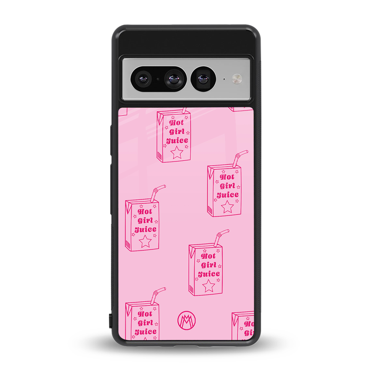 hot girl juice back phone cover | glass case for google pixel 7 pro