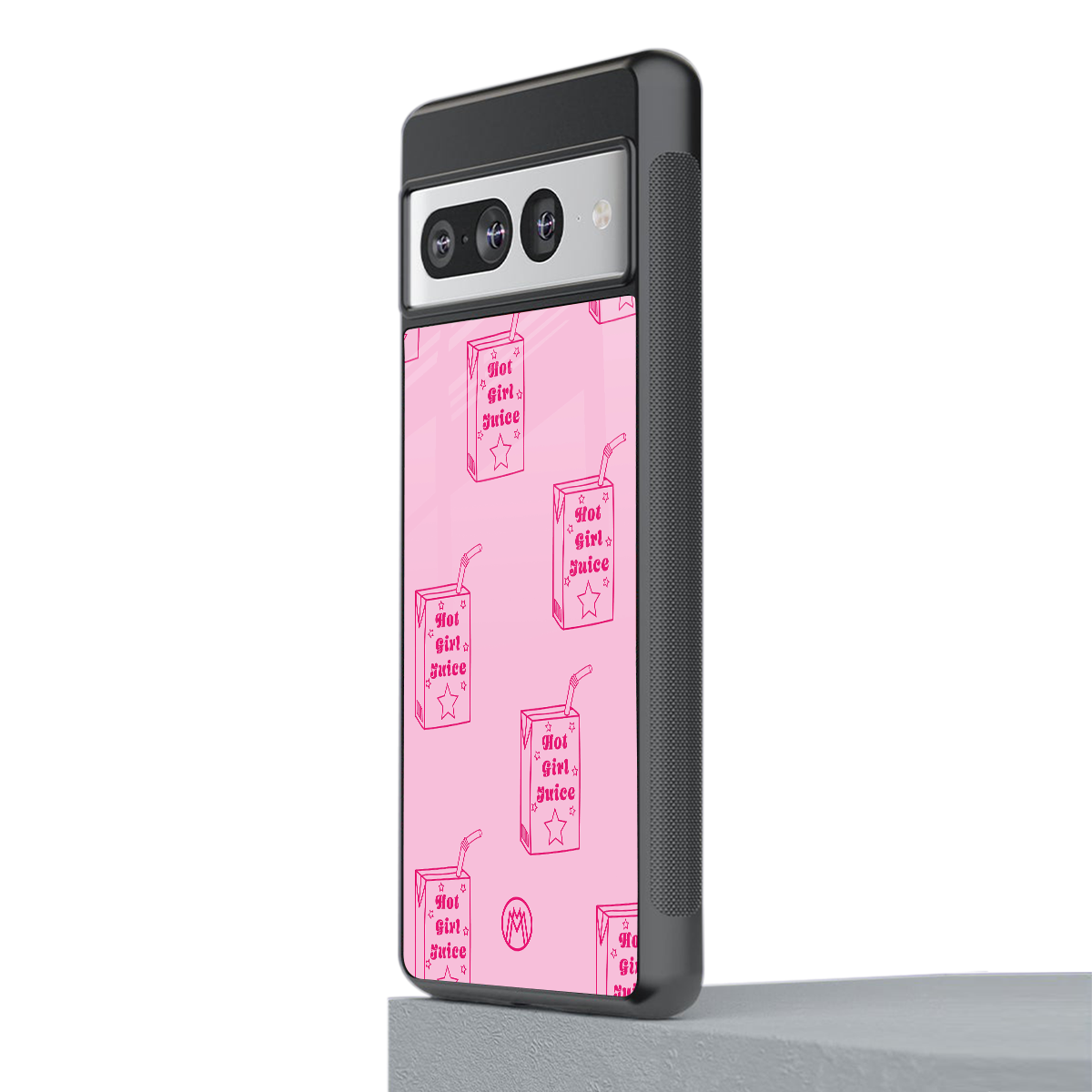 hot girl juice back phone cover | glass case for google pixel 7 pro