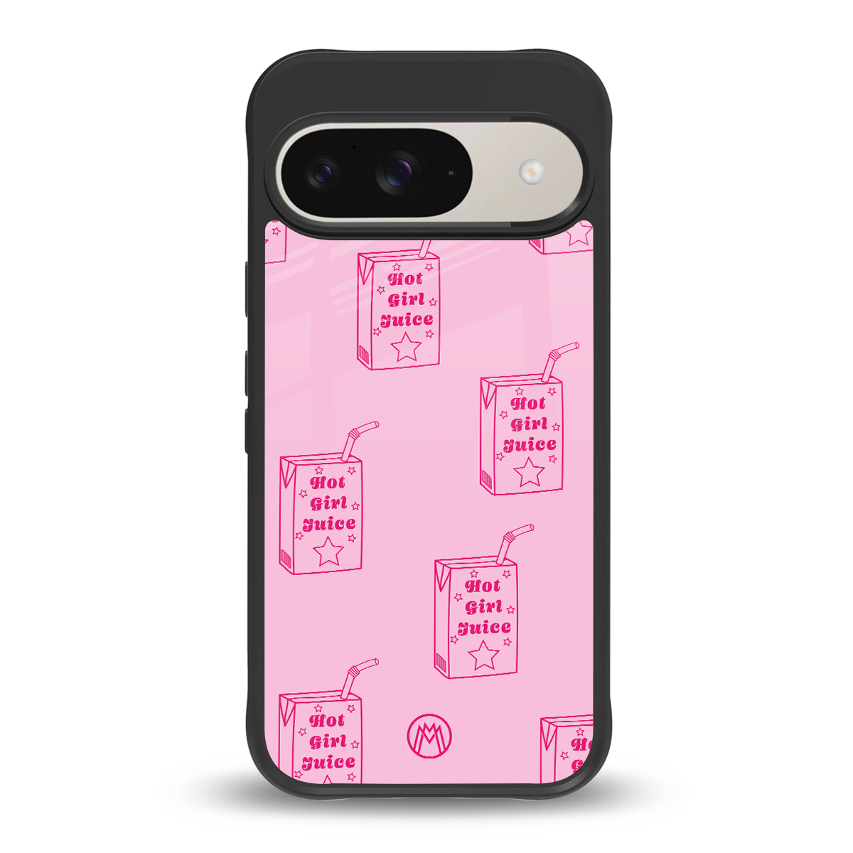 hot girl juice back phone cover | glass case for google pixel 9