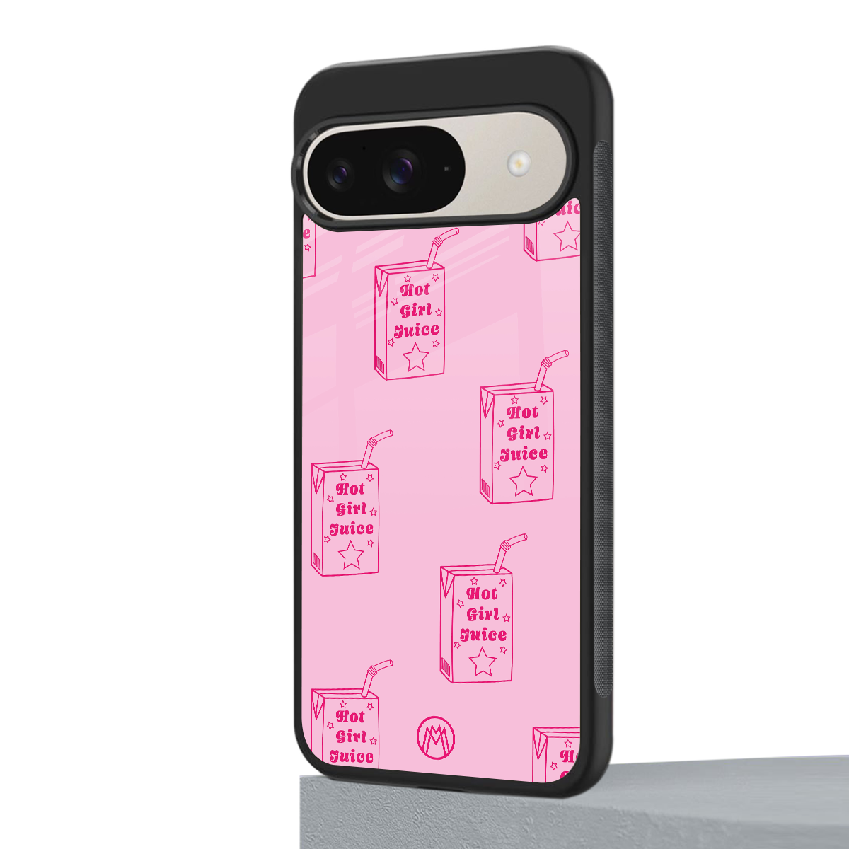 hot girl juice back phone cover | glass case for google pixel 9