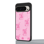 hot girl juice back phone cover | glass case for google pixel 9 pro xl