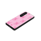 hot girl juice back phone cover | glass case for samsung galaxy s23 plus