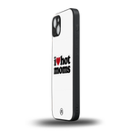 hot moms back phone cover | glass case for iphone 15 plus