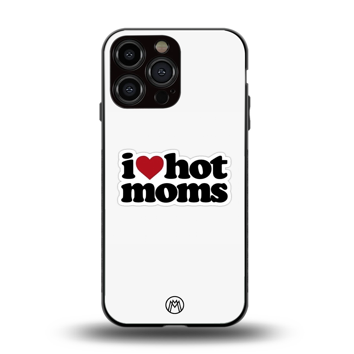 hot moms back phone cover | glass case for iphone 15 pro max