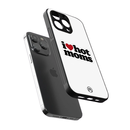 hot moms back phone cover | glass case for iphone 14 pro max