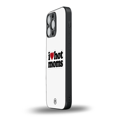 hot moms back phone cover | glass case for iphone 14 pro max