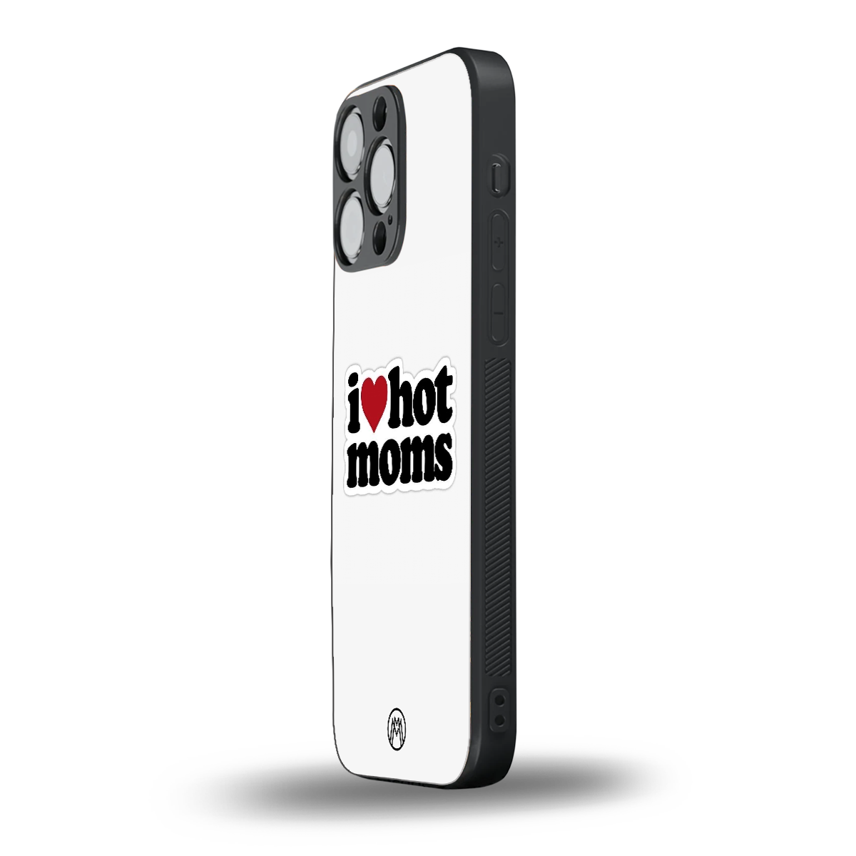 hot moms back phone cover | glass case for iphone 15 pro max