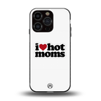 hot moms back phone cover | glass case for iphone 15 pro